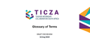 TICZA Glossary of Terms