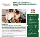 African Continental Qualifications Framework (ACQF)